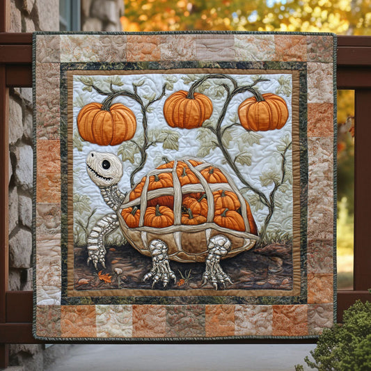 Pumpkin Grave Turtle WN2608078CL Quilt