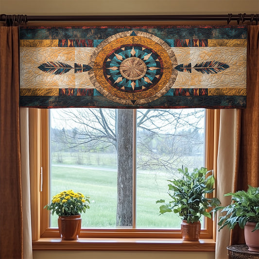 Native Dream Path WN1407087CL Quilted Valance