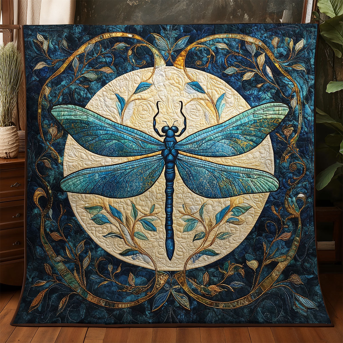 Majestic Dragonfly WX3105038CL Quilt