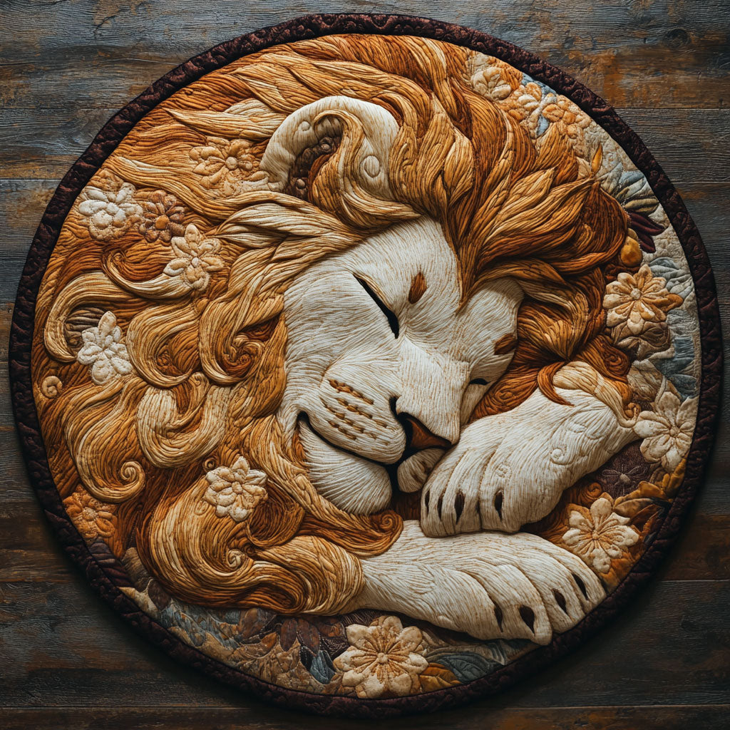 Golden Slumber CP0306008CL Quilted Round Mat