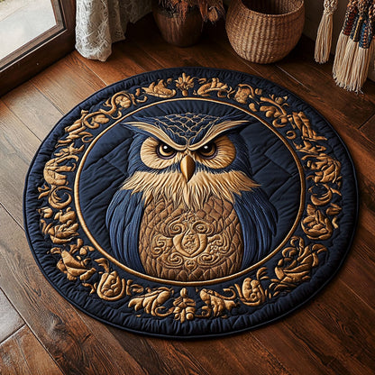 The Noble Gaze WY3007055CL Quilted Round Mat