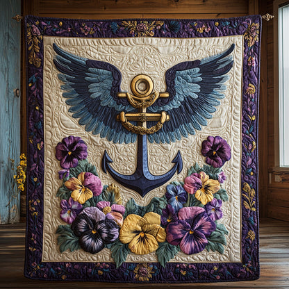 Floral Anchor CW1906018CL Quilt
