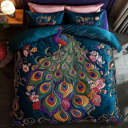 Peacock Blossom CW2609026CL Duvet Cover Set