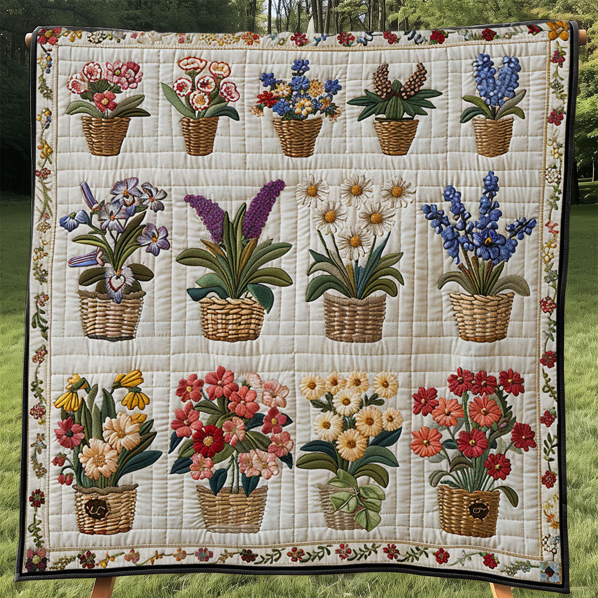 Flower WJ2104005CL Quilt