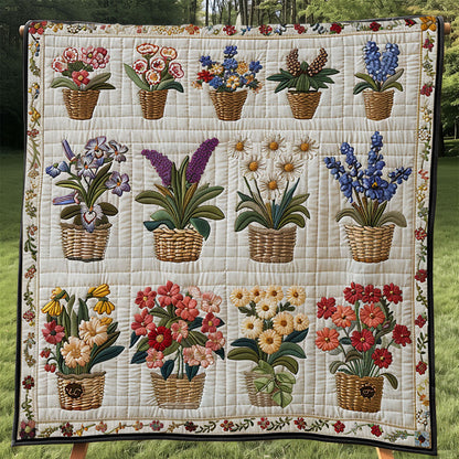 Flower WJ2104005CL Quilt