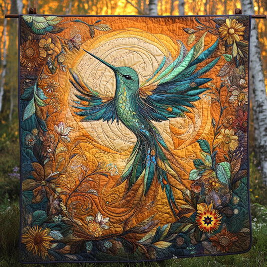 Vintage Hummingbird WU2610045CL Quilt