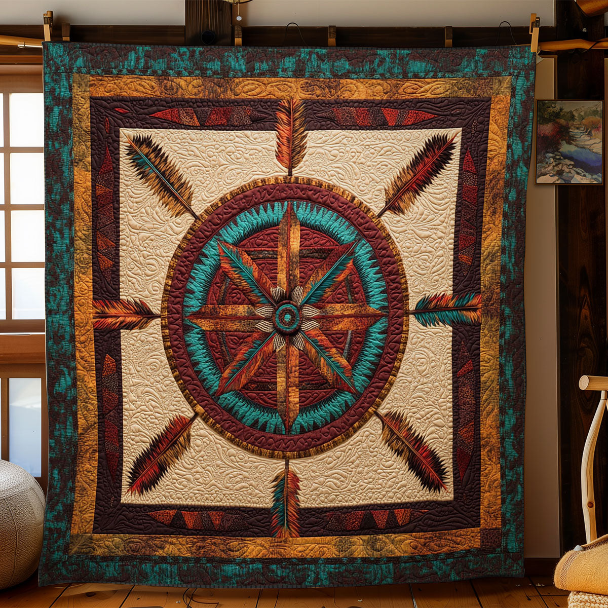 Wild Native North WN1407082CL Quilt