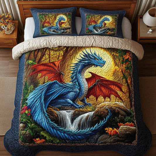 Mystic Dragon Crest WY0707067CL Duvet Cover Set