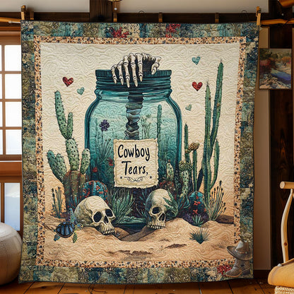 Skull In Glass WN2711031CL Quilt