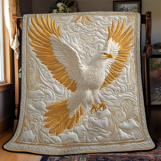 Fierce White Eagle WJ3012011CL Quilt