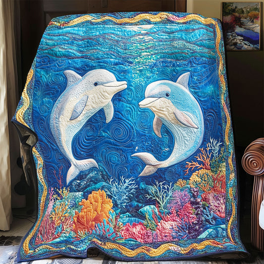 Dolphin Ocean WX3105019CL Quilt