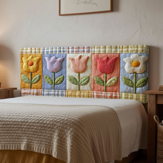 Petal Patch CP2912029CL Quilted Headboard Slipcover