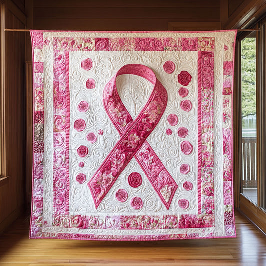 Hope Ribbon CW2609038CL Quilt