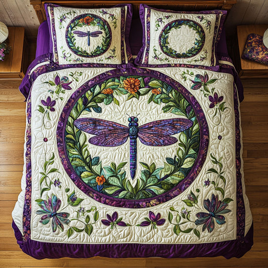 Charming Dragonfly WX3112049CL Duvet Cover Set