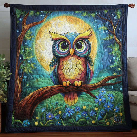 Owl Flower WT1610018CL Quilt
