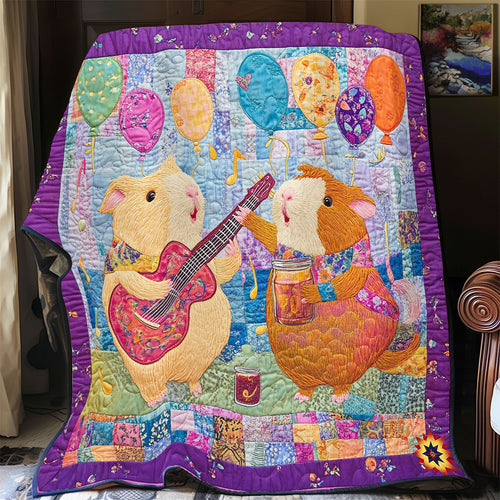 Birthday Of Guinea Pig WY2412072CL Quilt