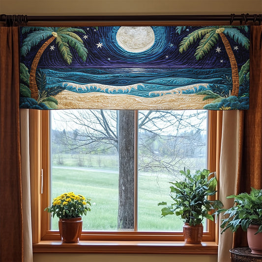 Ocean View WX1405029CL Quilted Valance
