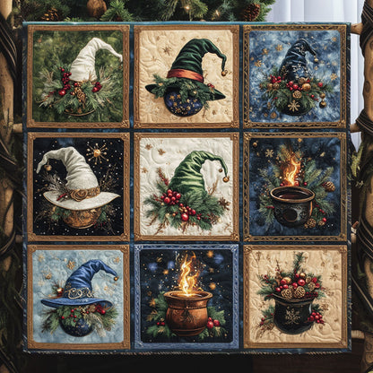 Festive Hats Witch Cauldron WN1408035CL Quilt