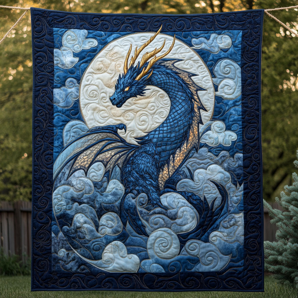 Dragon Blue Cloudy WT1901017CL Quilt