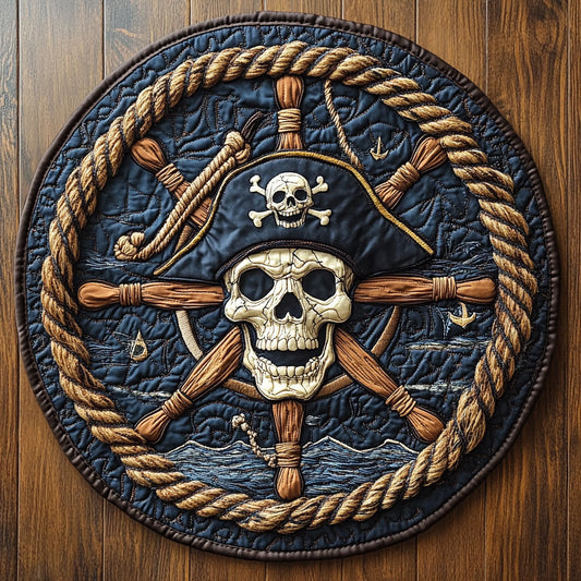 Deep Water CQ2905041CL Quilted Round Mat