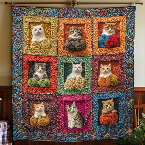 Baby Cat Play Yarn YR1710008CL Quilt