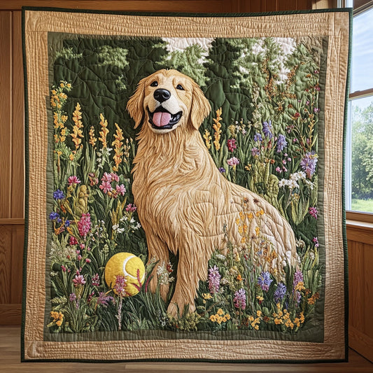 Flower Field Friend CP0707044CL Quilt