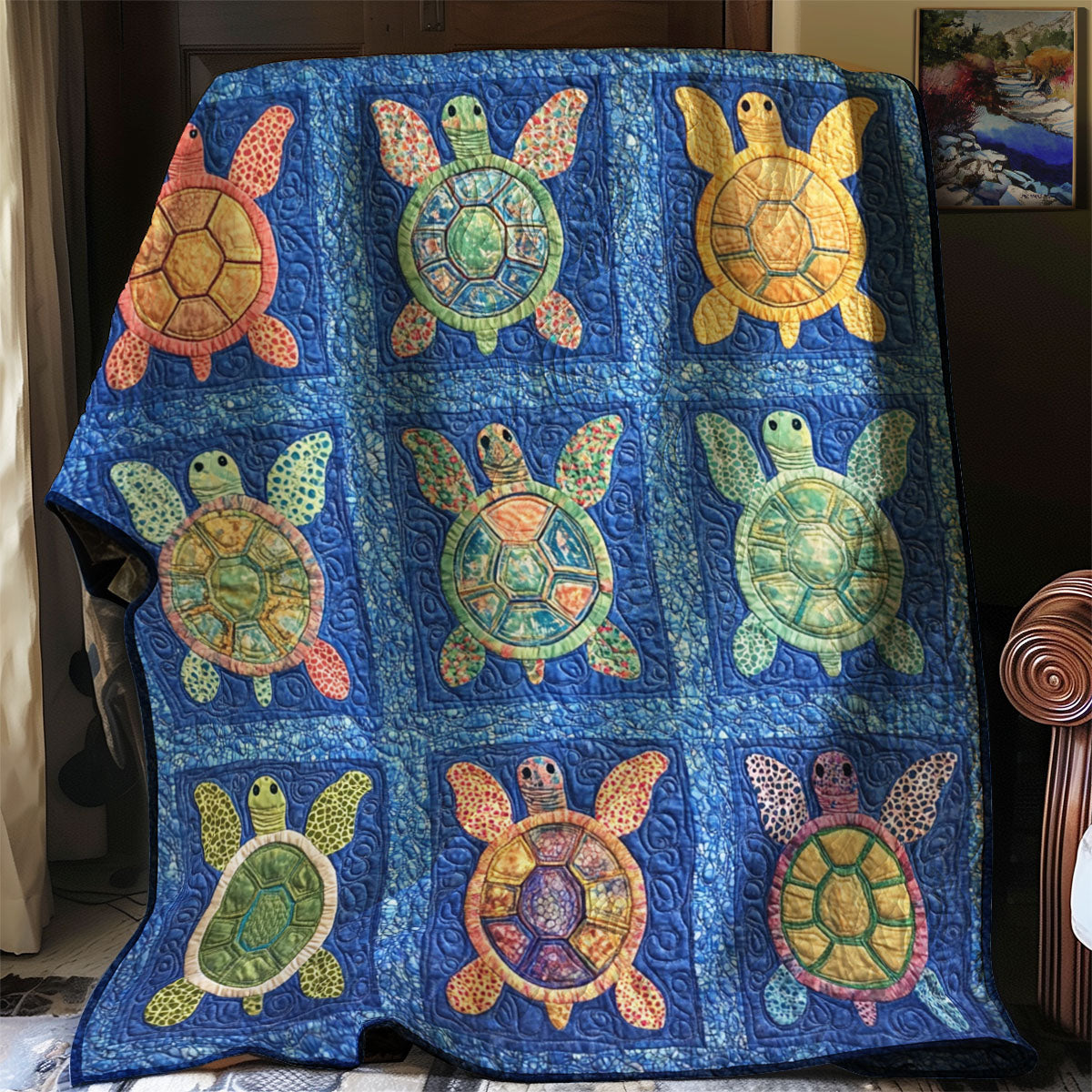 Sea Turtle YR1210001CL Quilt