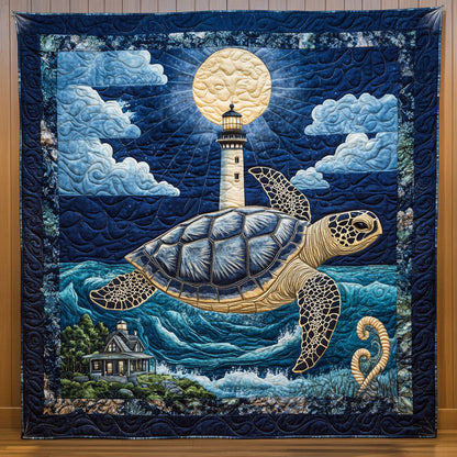 Turtle In The Moonlit Night DH1310003CL Quilt