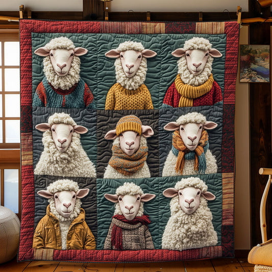 Cozy Sheep CP1711032CL Quilt