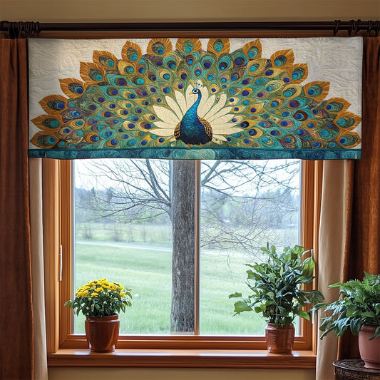 Peacock WX0605042CL Quilted Valance