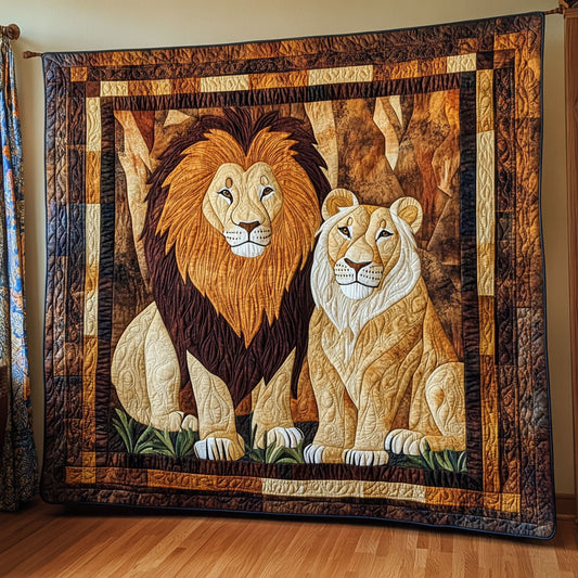 Lion Couple CQ2805004CL Quilt
