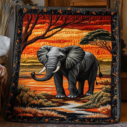 Sahara Elephant WX0805031CL Quilt