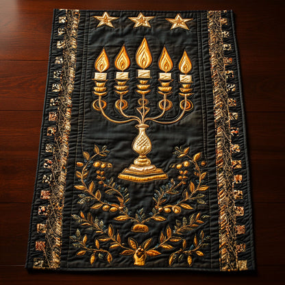 Charming Candle CP3004025CL Quilted Table Runner