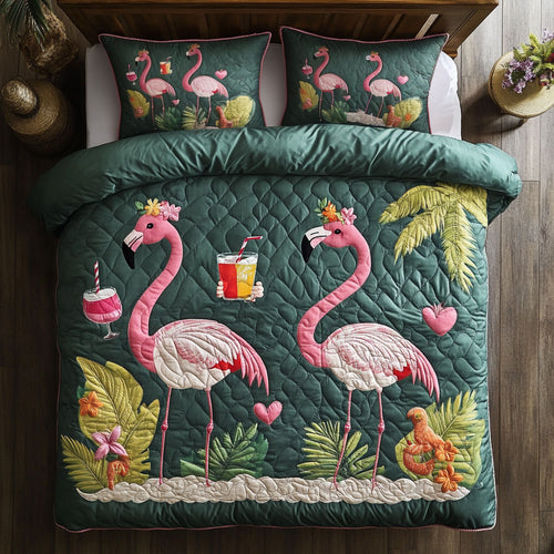 Flamingo Party Girls WY2006028CL Duvet Cover Set