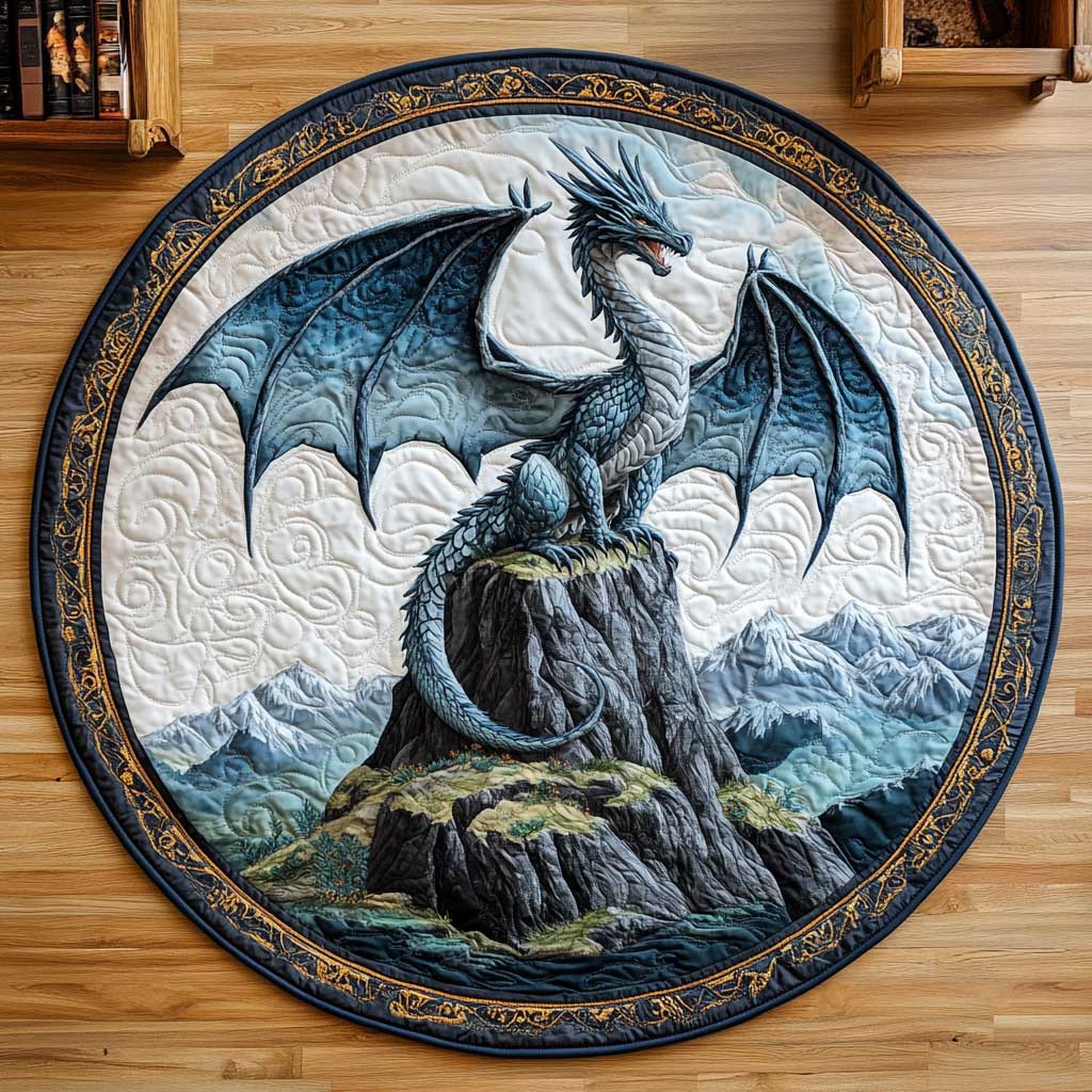 Mighty Dragon CQ1005015CL Quilted Round Mat