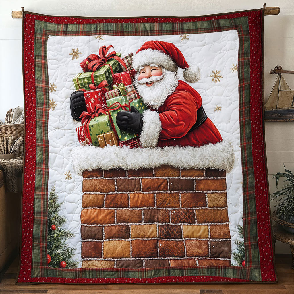 Santa Glow Up WN1811066CL Quilt