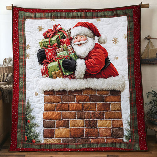 Santa Glow Up WN1811066CL Quilt