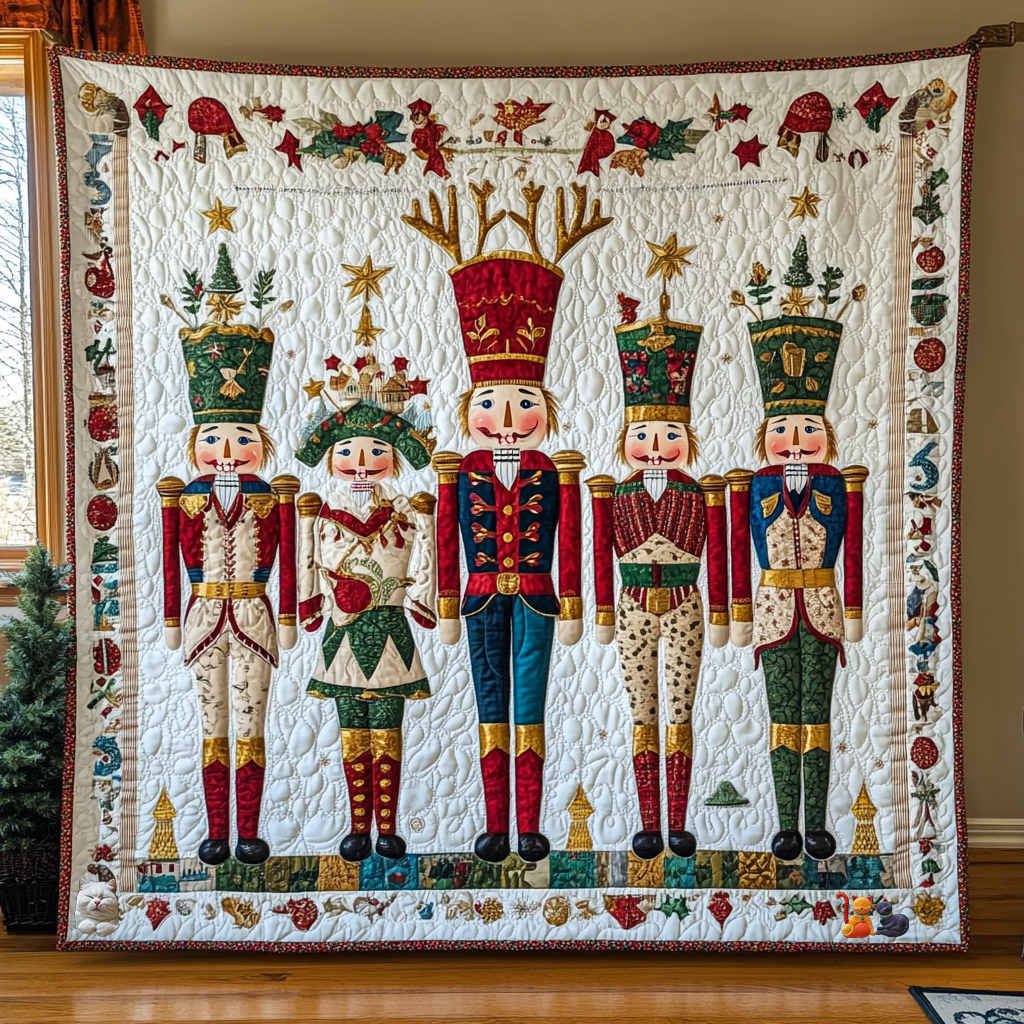 Christmas Nutcrackers XR0411004CL Quilt