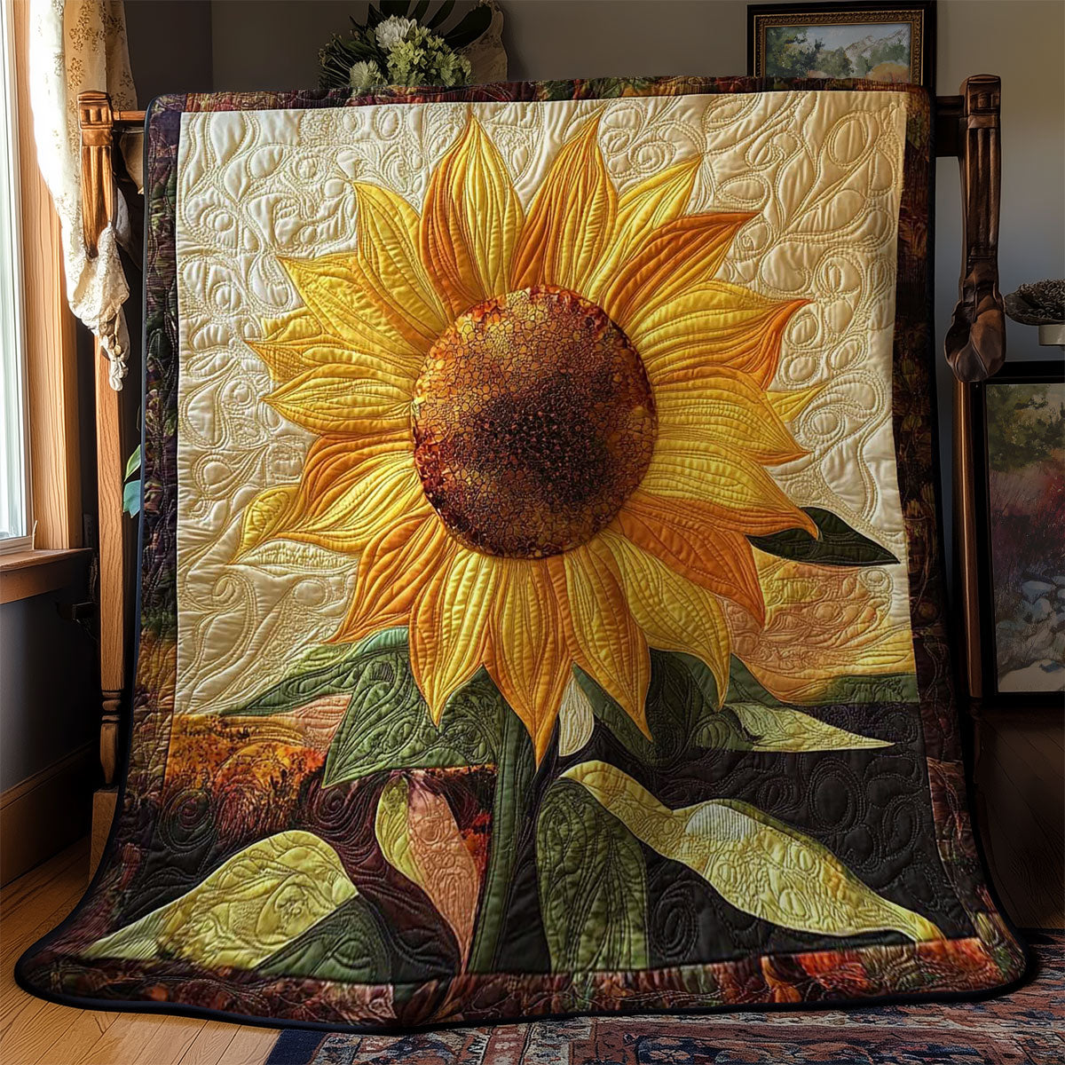 Sunflower Radiance WN1703059CL Quilt