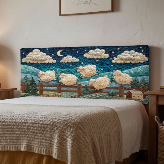 Sleepy Flock CP1212032CL Quilted Headboard Slipcover