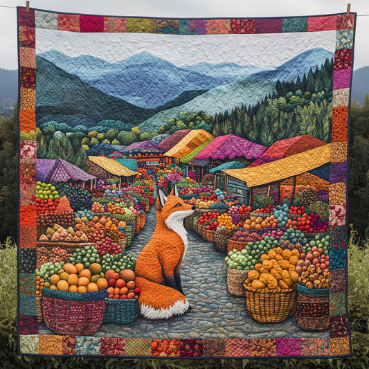 Fox At Highland Market LT2109004CL Quilt