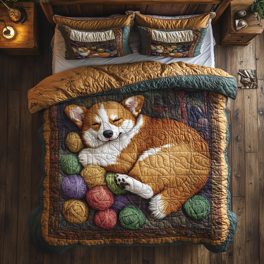 Corgi Yarn WY1001032CL Duvet Cover Set