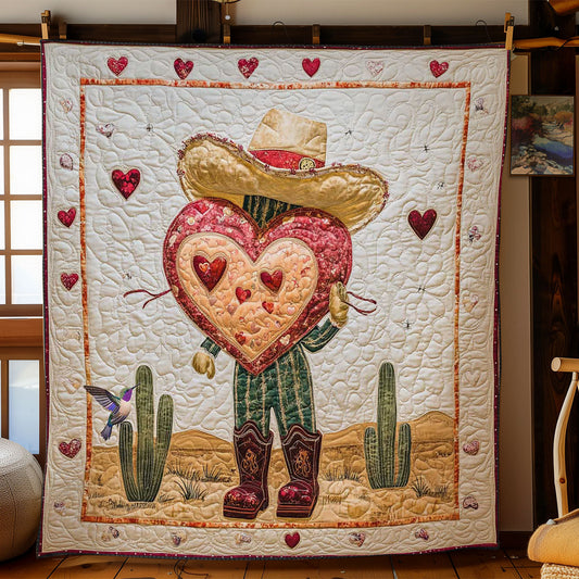 Cowboy Valentine WN0412052CL Quilt