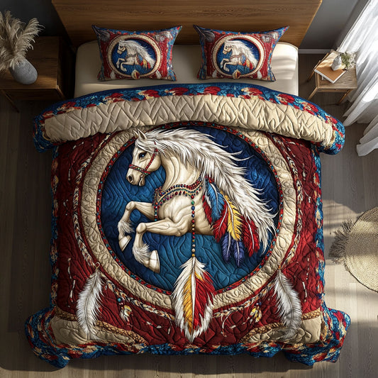 Boho Horse WY1908058CL Duvet Cover Set
