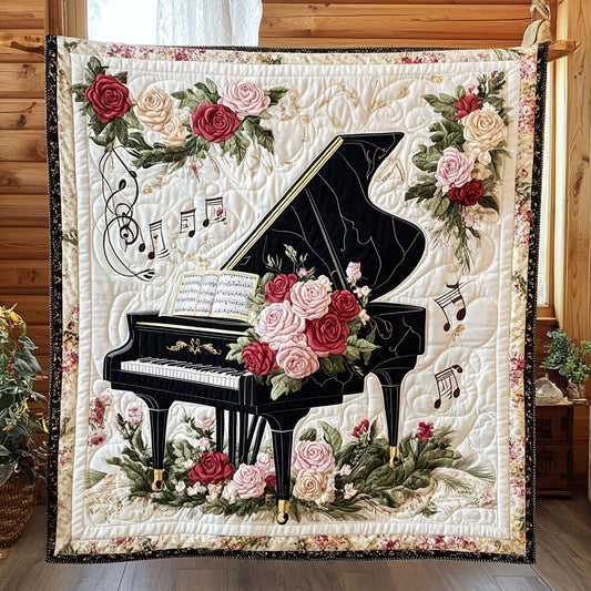 Floral Piano CW1406013CL Quilt