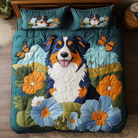 Gardenia Border Collie WP0104009CL Duvet Cover Set