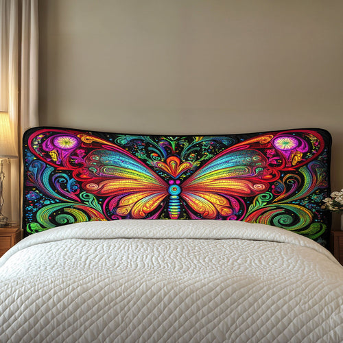 Celestial Butterfly WN1912003CL Quilted Headboard Slipcover