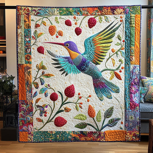 Hummingbird Into The Wild WU2210047CL Quilt