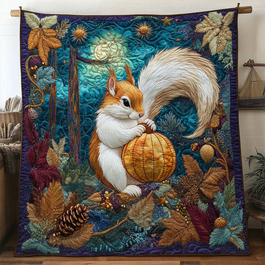 Squirrel And Sunset Vine WN2605033CL Quilt