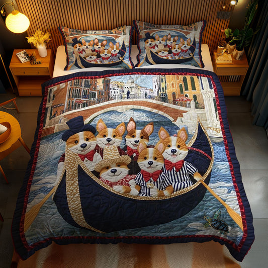 Corgi Gondoliers WN1911017CL Duvet Cover Set